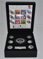 2003 RCM Struck Ltd Ed. NHL Medalions In Case