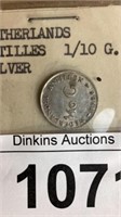 Antilles silver coin