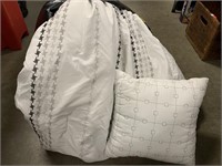 Assorted Bedding and Pillows