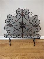Iron Fire Place Screen