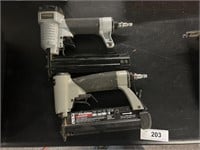 Pair Of Air Nailers, Husky And Porter Cable