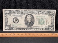 1934 C $20 Federal Reserve Note