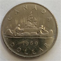 Canada 1969 Dollar Coin