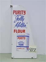 Porcelain Purity Flour Bread Shelf Sign
