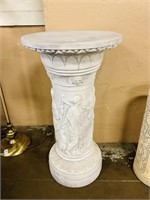 Roman Style Plaster Pedestal