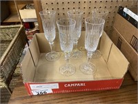 GALWAY CRYSTAL CAMPAGNE FLUTES