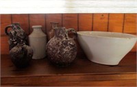 Lot of Small Earthenware Antiques