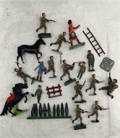 Antique Metal Soldiers