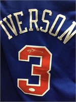 Autographed Sixers Jersey