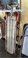 Vintage 54 inch snow sled    1321