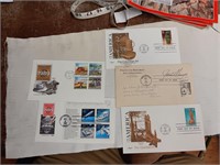 Lot of US Postal Service First Day of Issue Stamps