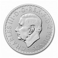 2023 Great Britain 1 oz Silver Britannia _ King Ch