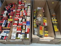 (2) Boxes of Fuses and Television Tubes