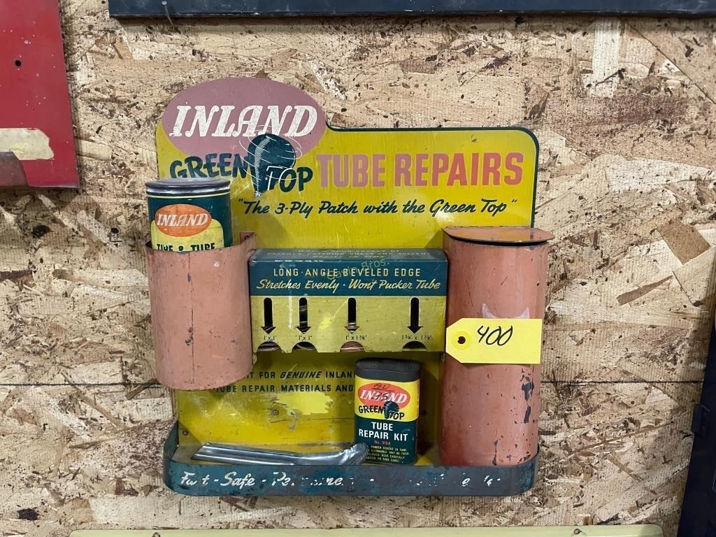 Inland Green Top Tube Repair Display