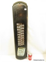 3ft Wall Mount Metal Thermometer