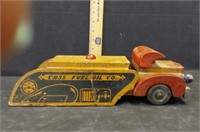 VINTAGE WOOD TOY, CASS FUEL OIL