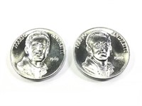 2 Mario Andretti 1969 Indy 500 Winner Tokens