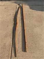 Long Bow and Walking Stick