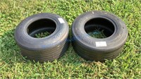 2 NEW TIRES - 16X6.50-8 10 PLY & 1 USED