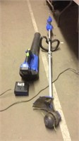 COBALT CORDLESS BLOWER & STRING TRIMMER W/