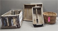 4--Wood Crates
