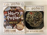 2 New Harry Potter Card Games