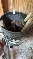 5 gal bucket of miscellaneous tools