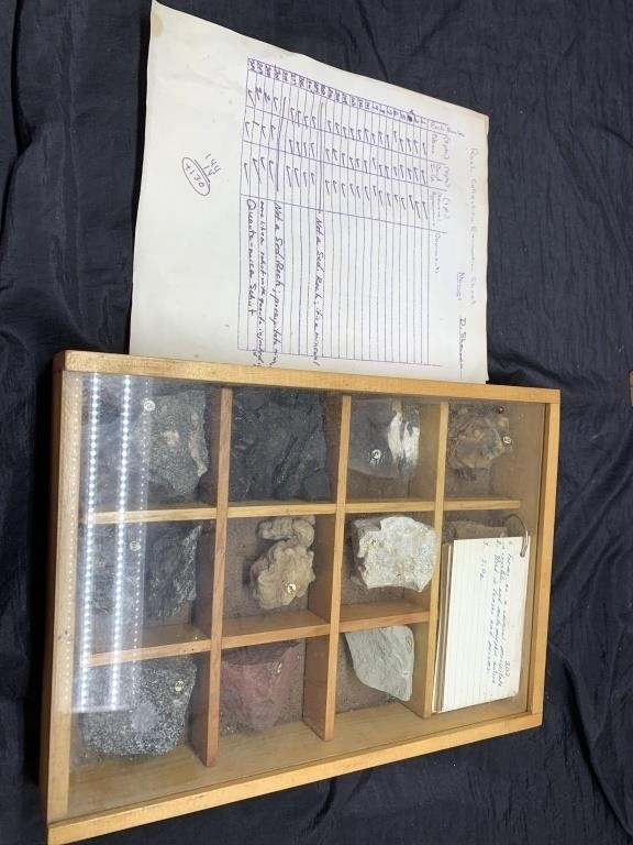 Rock Collection with Index cards
