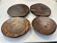 {each} Decorative Wood Trays