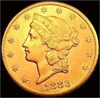 1883-CC $20 Gold Double Eagle