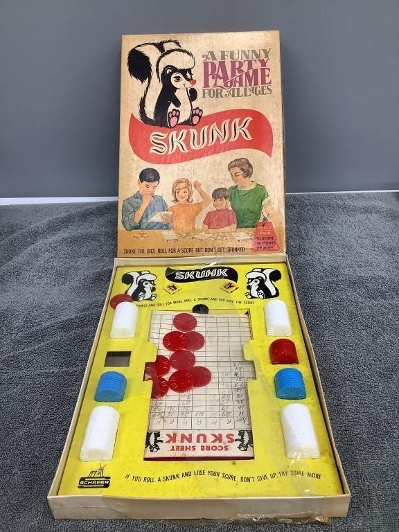 1963 Skunk Game by Schaper