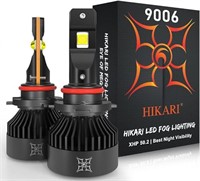 Hikari VisionPlus 9006/HB4 LED Bulbs, 15000LM,