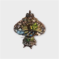 Tiffany Style Lamp - Works!