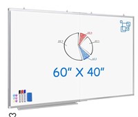 Large Magnetic Whiteboard, maxtek 60 x 40
