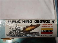 H.M.S. KING GEORGE V  VINTAGE MODEL