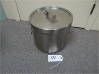 Stainless Stock Pot, patched