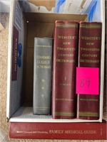 Vintage Webster dictionaries