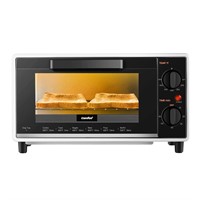 COMFEE' Mini 2-Slice Toaster Oven, Countertop toas