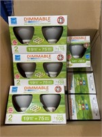 (24) Dimmable R-40 75W Bulbs