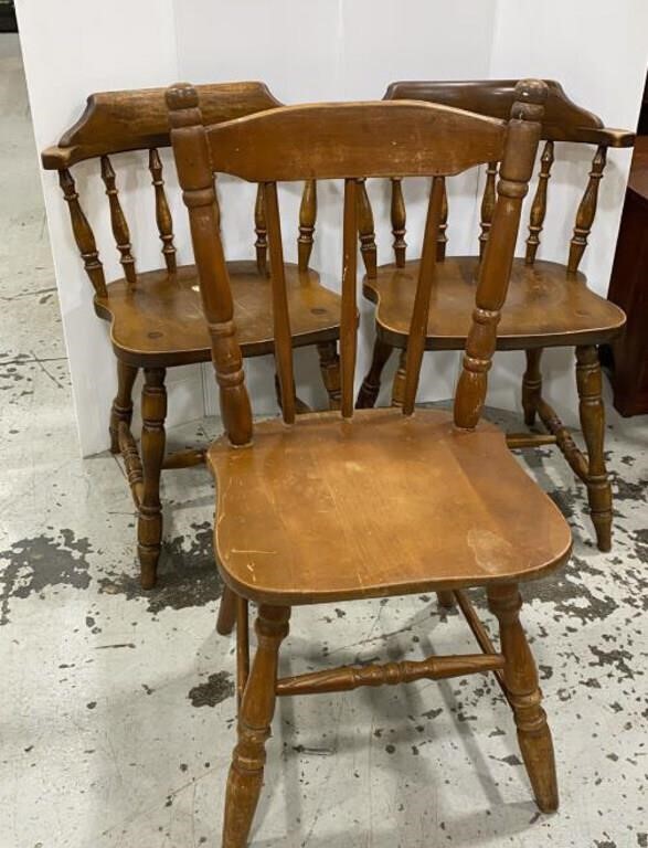 Solid Maple Dining Chairs