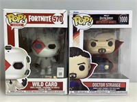 2 Pop figures in box.