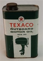 TEXACO OUTBOARD MOTOR OIL U.S. QT. CAN