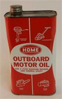 HOME OUTBOARD MOTOR OIL IMP. QT. CAN