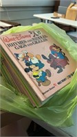 Lot of Walt disneys Micky mouse books