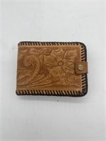 Vintage Hand-Tooled Wallet