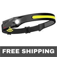 NEW LED Headlamp USB Rechargeable Camping Light