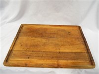 14" X 20" Wooden Cutting Board USED