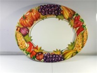 Thanksgiving Decorative Plastic Plate