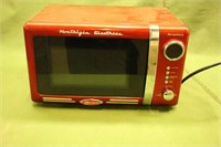 Vintage Retro Wave Microwave Red Works Per Seller