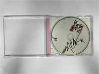 Autograph COA Machine Gun kelly CD Disc